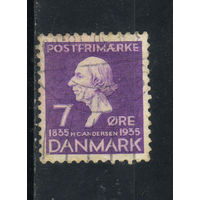 Дания 1935 100 летие выхода первого произведения Ганса-Христиана Андерсена, #223