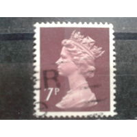 Англия 1975 Королева Елизавета 2  7 пенсов