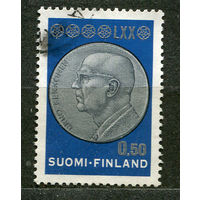 Президент Урхо Кекконен. Медаль. Финляндия. 1970. Полная серия 1 марка
