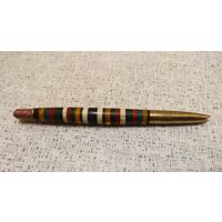 ЗКПРОМ: наборная шариковая ручка (латунь, пластмасса), 70-е годы ХХ века