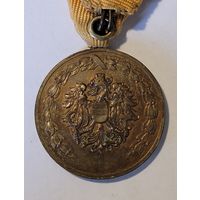 Австрия медаль 25 лет службы в пожарно-спасательной части 1922 г.