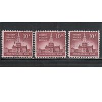 США-1954, (Мих.665), гаш.  , Стандарт, Архитектура,цена за 1 м на выбор