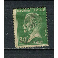 Франция - 1925 - Луи Пастер 30С - (есть тонкое место) - [Mi.193] - 1 марка. Гашеная.  (Лот 47Dd)