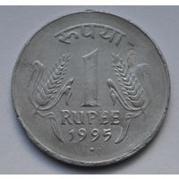 Индия 1 рупия, 1995 г.