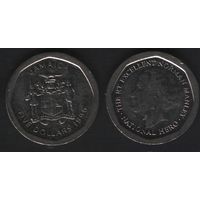 Ямайка km163 5 долларов 1996 год (om00)