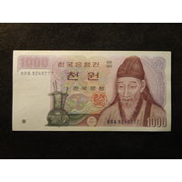 Корея 1000 вон 1983г.