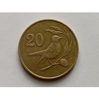 Кипр. 20 центов 1983