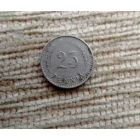 Werty71 Финляндия 25 пенни 1921