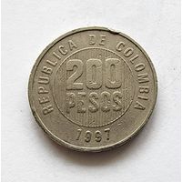 Колумбия 200 песо, 1997