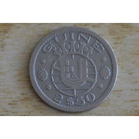 Гвинея 2,5 эскудо 1952