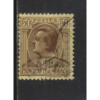 Монако 1924 Луис II Надп Стандарт #88