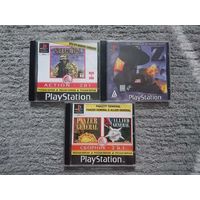 Игры диски PS1, Sony PlayStation 1. Лот 1