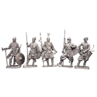 Набор оловянных фигурок статуэток Русские дружинники 10 век