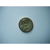 Британия 1 фунт 2010г.