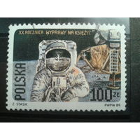 Польша, 1989, 20-летие первой высадки человека на Луну