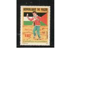 Нигер-1991 (Мих.1126) ** , Палестина, Флаг (одиночка)