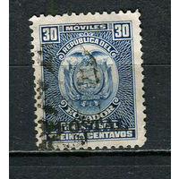 Эквадор - 1952 - Надпечатка POSTAL на 30С - [Mi. 782] - полная серия - 1 марка. Гашеная.  (LOT FR41)-T10P32