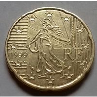 20 евроцентов, Франция 1999 г.