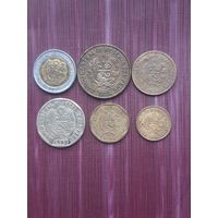 Монеты Перу. С 1 рубля