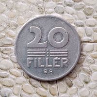 20 филлеров 1979 года Венгрия. Народная республика. Красивая монета!