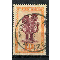 Бельгийское Конго - 1947/1950 - Искусство 1Fr - [Mi.271] - 1 марка. Гашеная.  (Лот 39EX)-T25P1