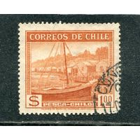 Чили. Рыболовецкое судно