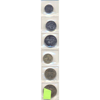 Свазиленд комплект монет (6 шт.) 2015г.