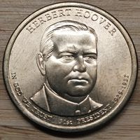 США 1 Доллар 2014. 31-й Президент - Герберт Гувер (P)