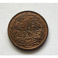 Нидерланды 1 цент, 1929