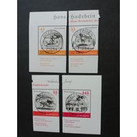 Германия. 2007 с Четыре марки из блока Mi.71  "Фонд поддержки молодежи. 175 лет со дня рождения Вильхельма Буша" (гашеные с клеем) Mi.2606-2609 каталог 8.00 евро