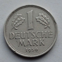 Германия 1 марка. 1950. F