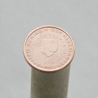 Нидерланды 2 евроцента 2003 (1-ый тип)