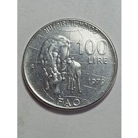 Италия 100 лир 1979 года .