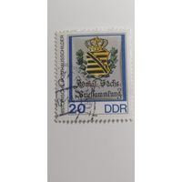 ГДР 1990. Исторические знаки почтового отделения