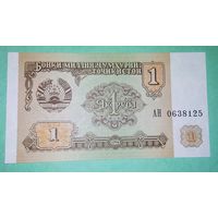 Банкнота 1 руб. 1994 Таджикистан
