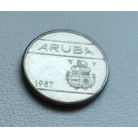 Аруба 10 центов, 1987 4-4-17