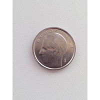 1 франк 1989 год. Бельгия.