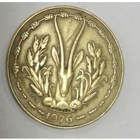 Западная Африка 10 франков 1976
