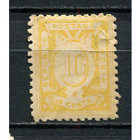 Либерия - 1886/1899 - Цифры 16С - [Mi.24] - 1 марка. MH.  (LOT At29)