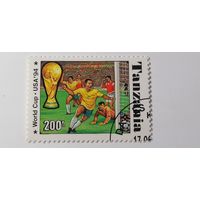 Танзания 1994. Спорт. ЧМ по футболу.