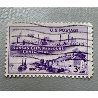 США 1950 год 100 лет Канзас-Сити