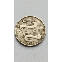 Кипр. 2 цента 1992 года .