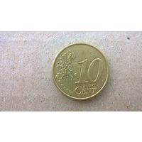 Германия 10 евроцентов, 2002"J". (D-54)