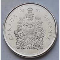 Канада 50 центов 2021 г.