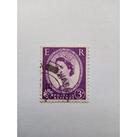 Англия 1960г. Елизавета 2, 3 пенни
