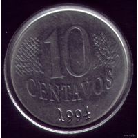 10 сентаво 1994 год Бразилия