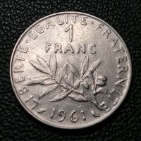 1 франк 1961