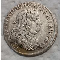 Пруссия 6 грош 1679