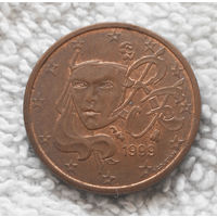 1 евроцент 1999 Франция #06