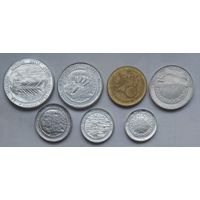 Сан-Марино 1, 2, 5, 10, 20, 50, 100 лир 1977 г. Цена за комплект
